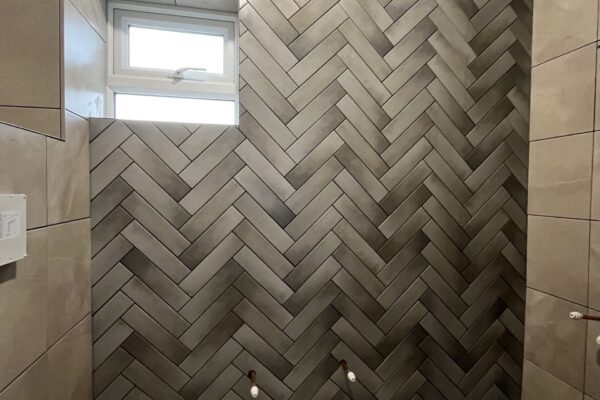 Heringbone tiles