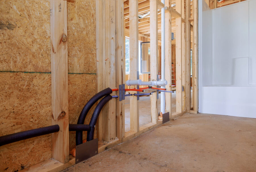 new build plumbing
